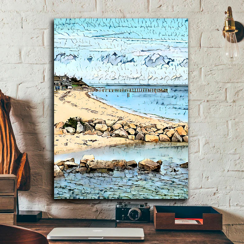 Cape Cod Coastal #1 ("Oak Bluffs Harbor View, Martha's Vineyard")