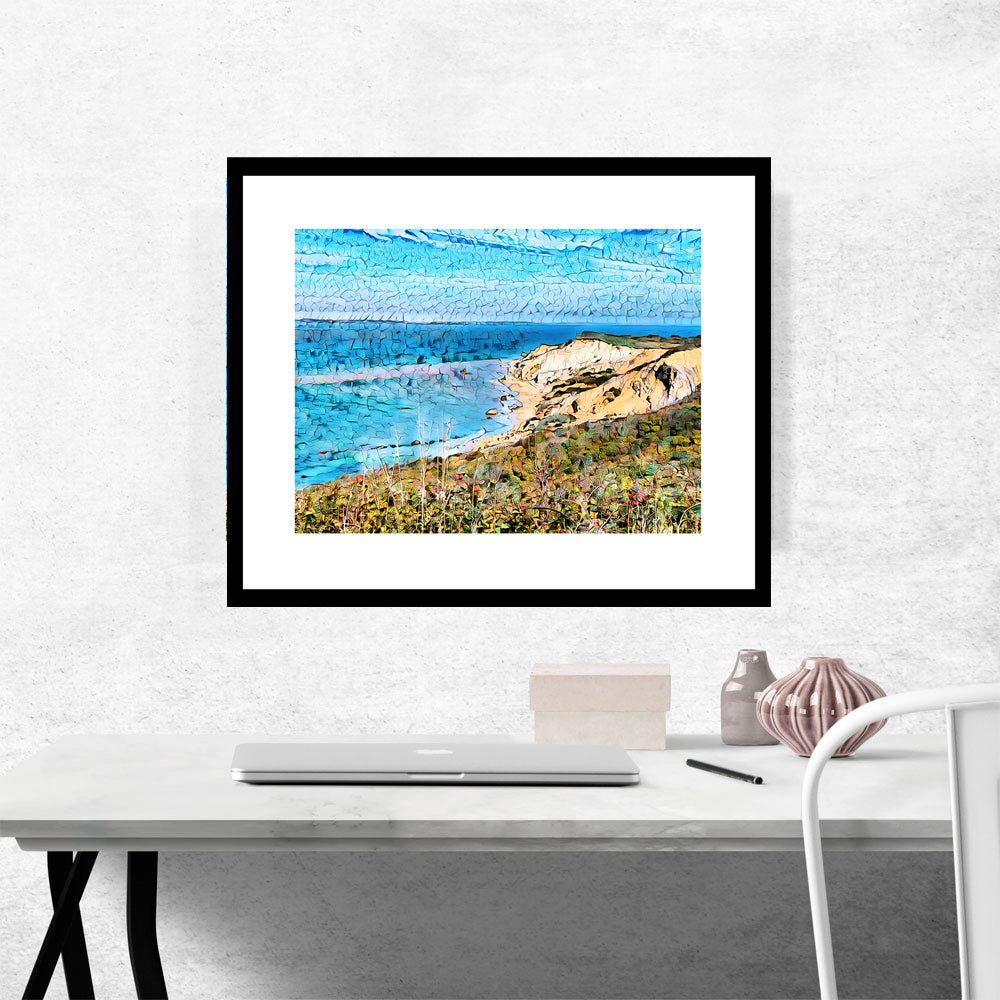 Cape Cod Coastal #10 ("View of the Ocean from Aquinnah")