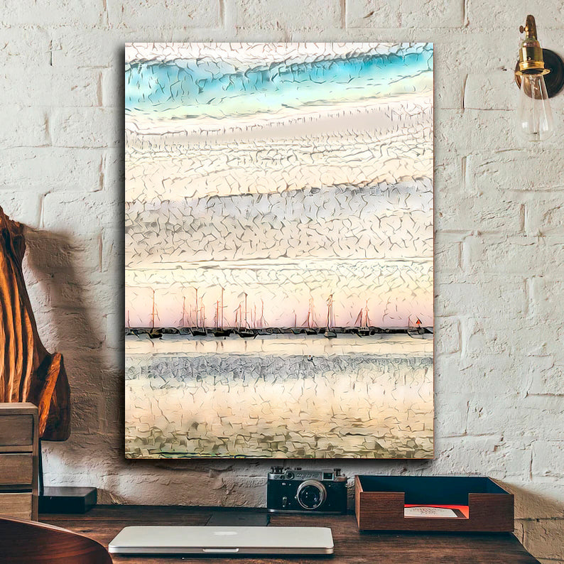 Cape Cod Coastal #5 ("Sailing Boats on the Horizon")