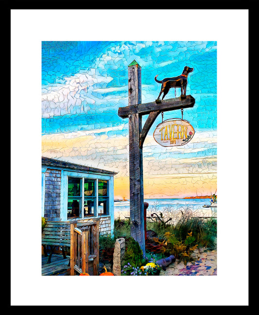 Cape Cod Coastal #9 ("Martha's Vineyard's Black Dog Tavern")