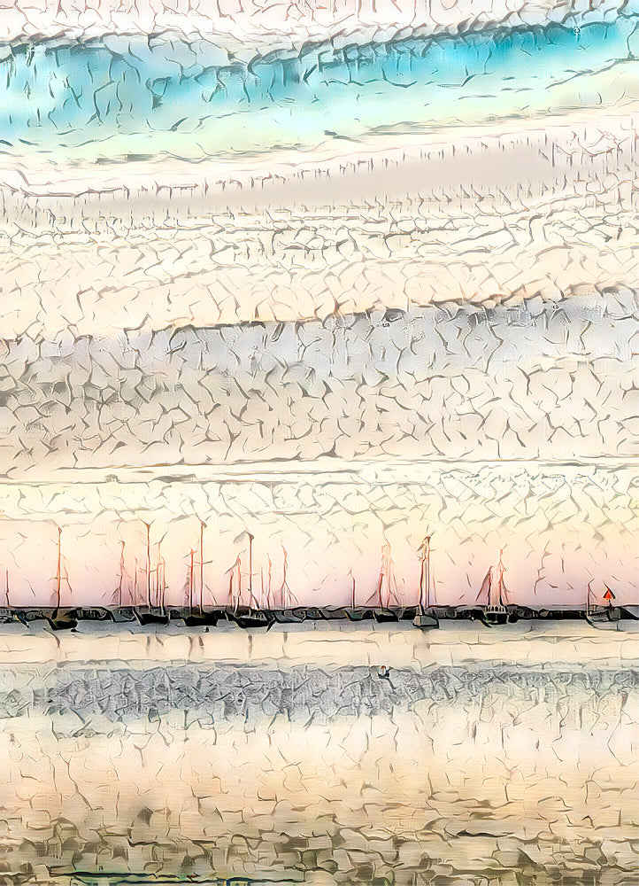 Cape Cod Coastal #5 ("Sailing Boats on the Horizon")